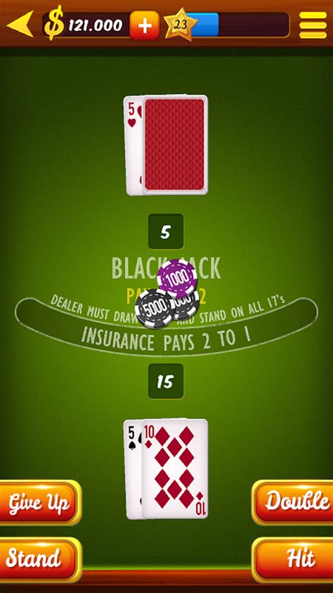 blackjack android app.